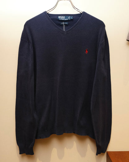 Polo Ralph Lauren - PIMA COTTON V Neck Knit