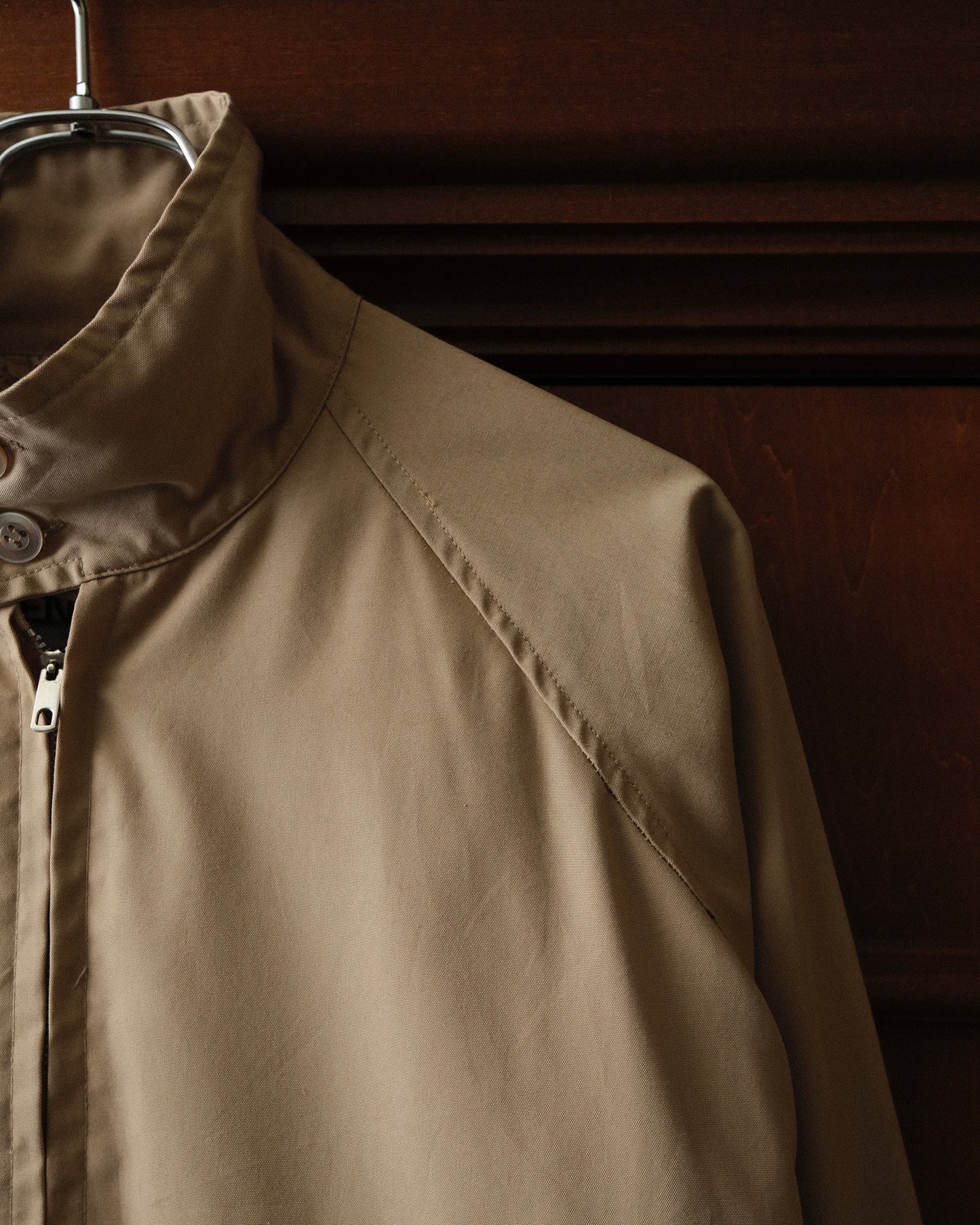 Stand Collar Swing Top Jacket