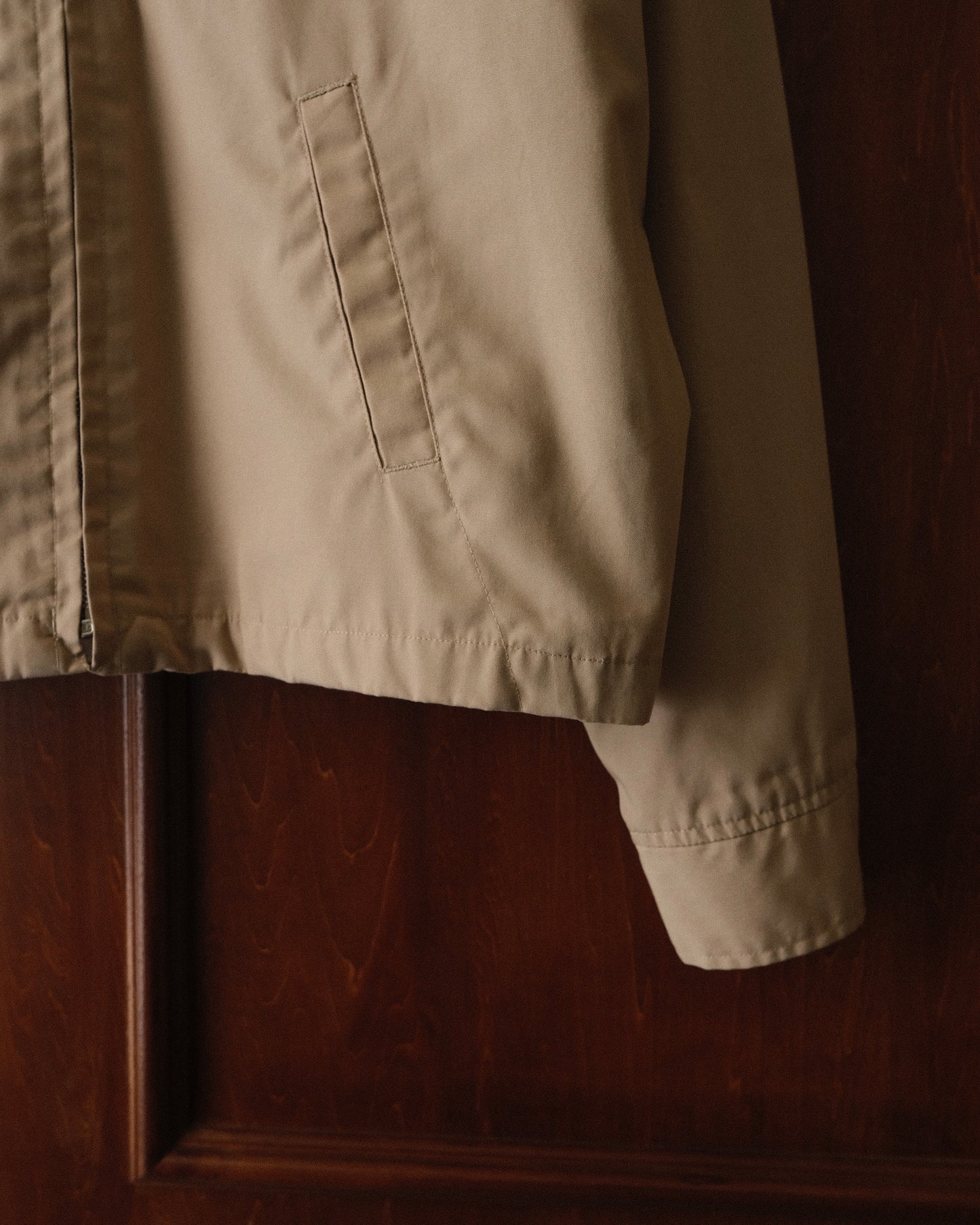 Stand Collar Swing Top Jacket