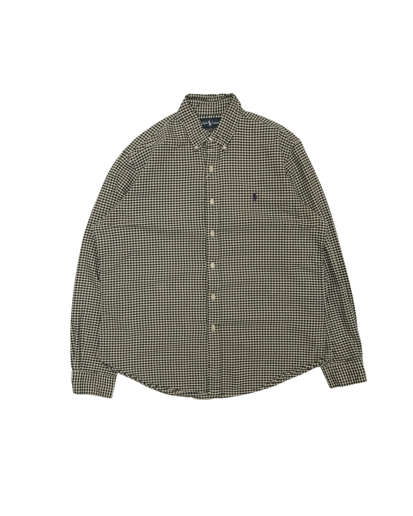 Ralph Lauren - Custom Fit Gingham Button Down Shirt