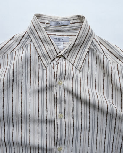 Claiborne Luxe - Silk Stripe Shirt