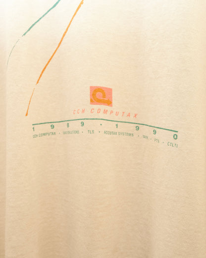 90s CCH COMPUTAX "Destination Excellence” Promotional T-Shirt