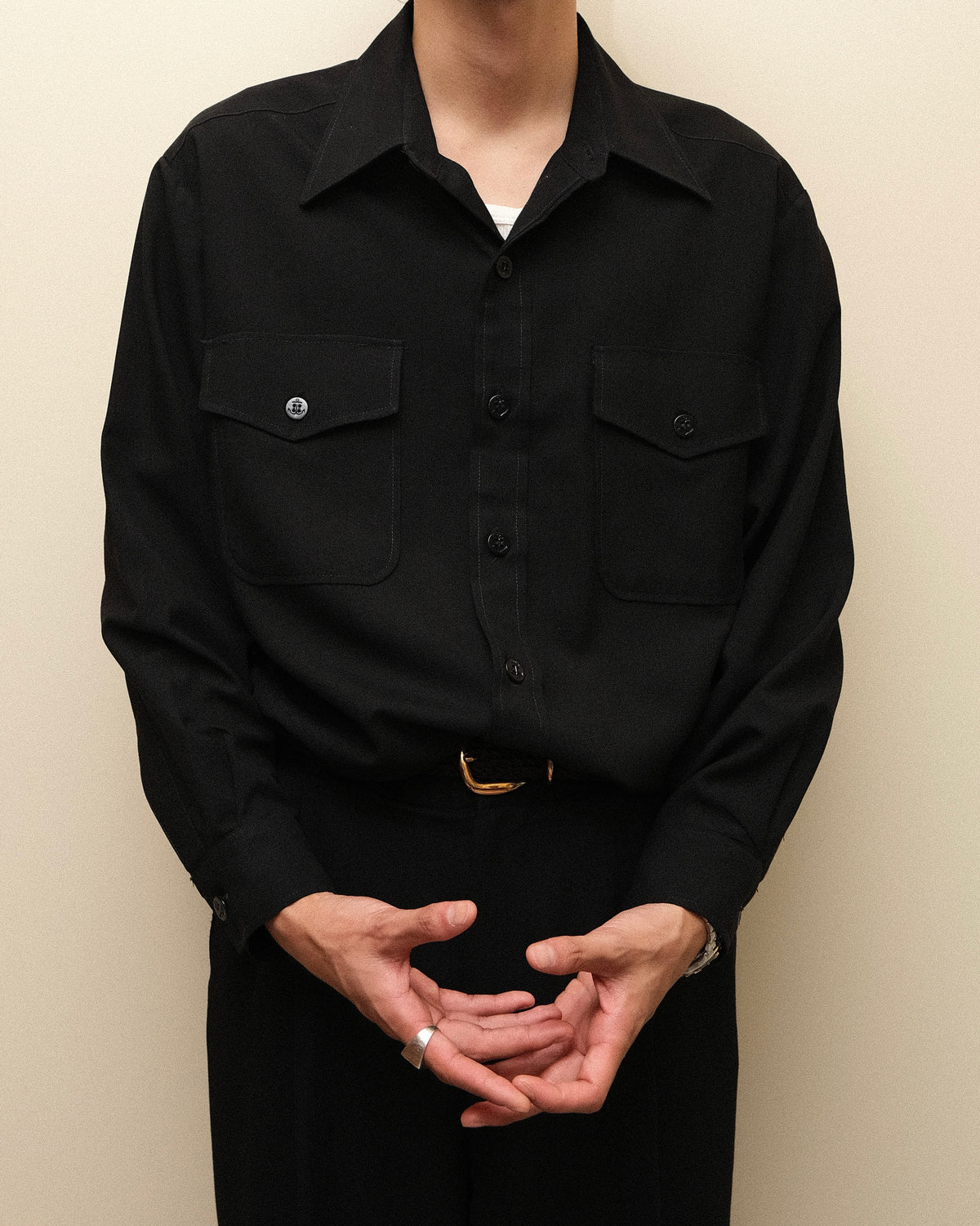 70s U.S. NAVY CPO Shirt