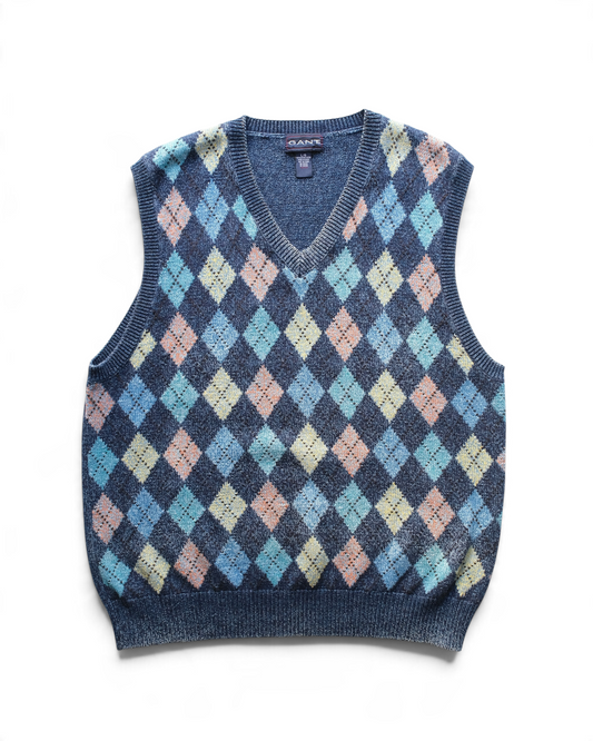 GANT - Argyle Knit Vest