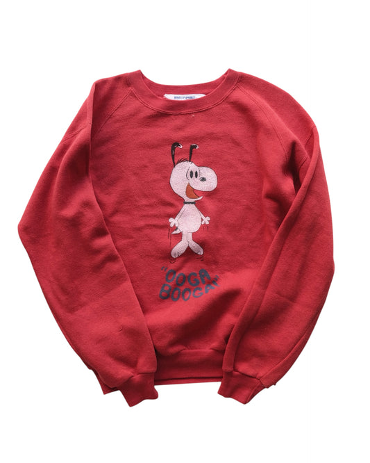 80s PEANUTS / SNOOPY “OOGA BOOGA Sweat Shirt"