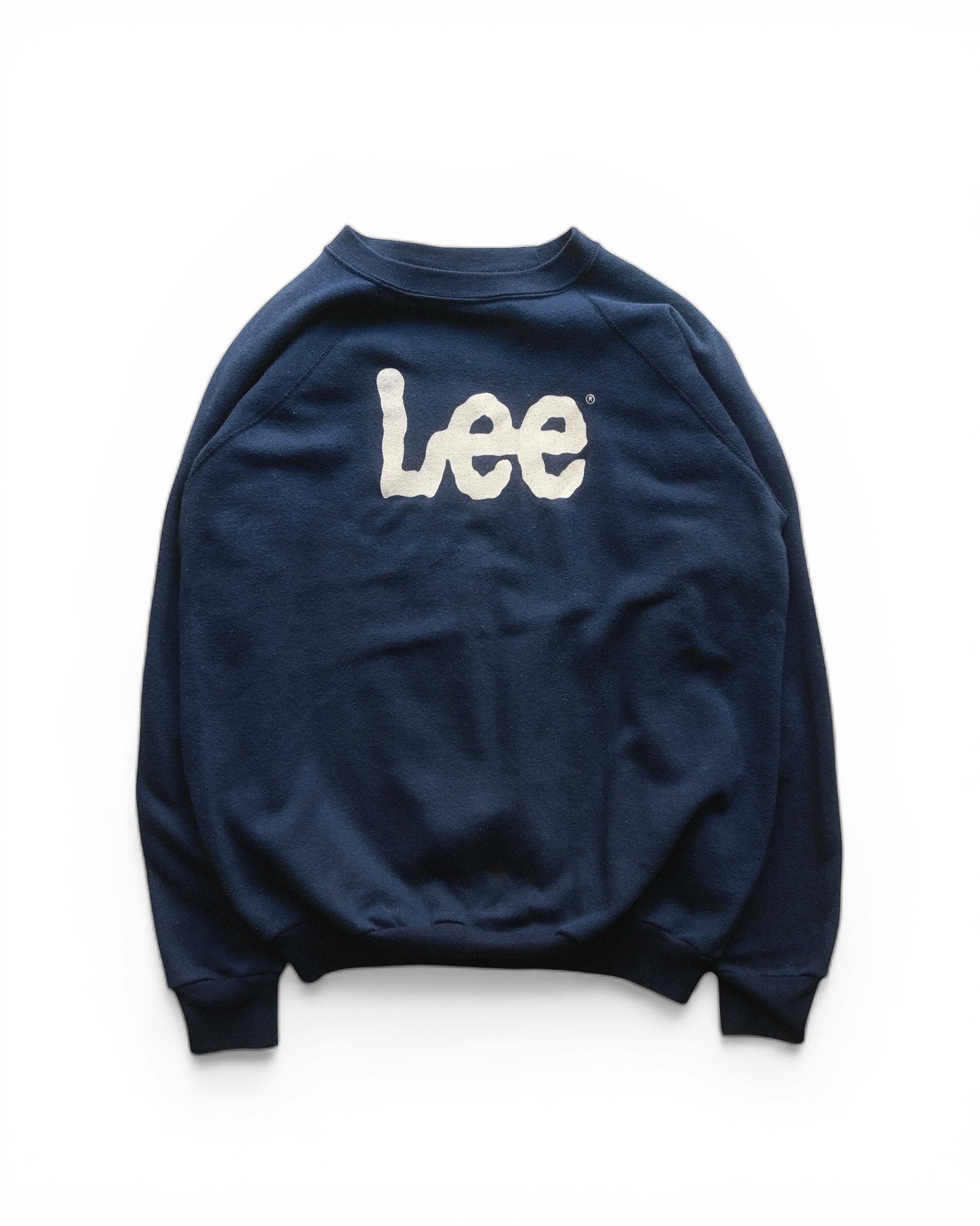 Lee - Vintage Logo Print Crewneck Sweatshirt