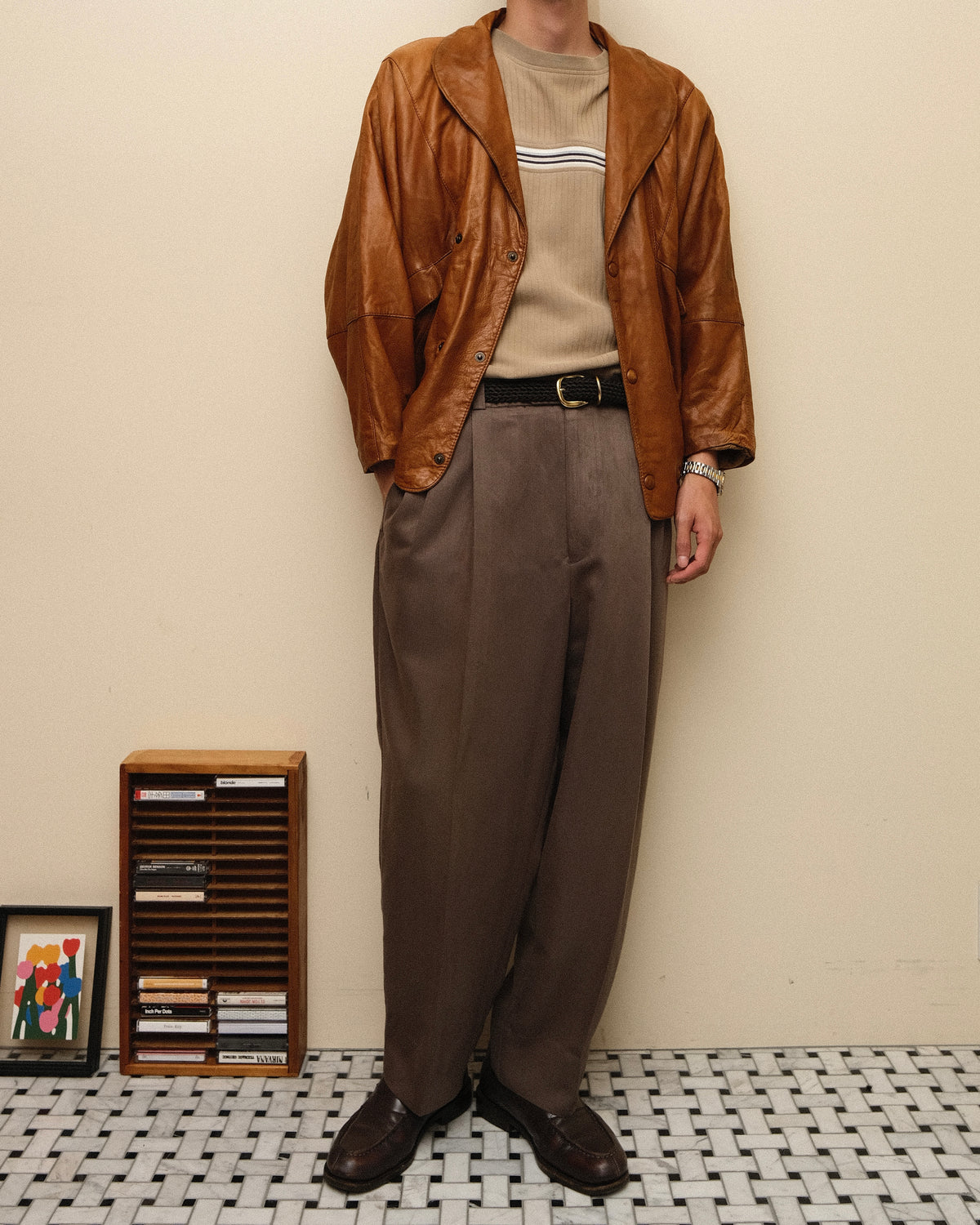 Perry Ellis - 2 Tuck Trouser W36 L32