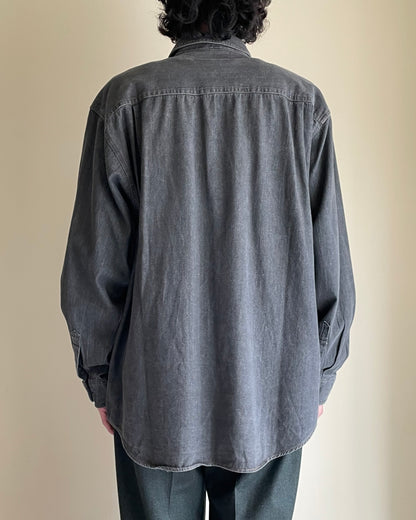 Black Denim CPO Shirts