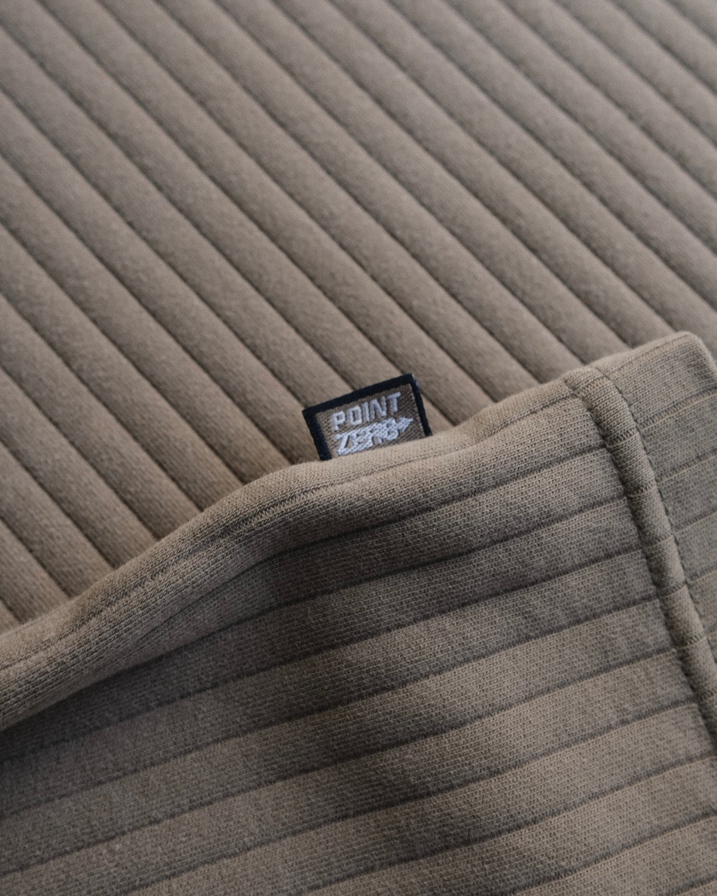 POINT ZERO - Cotton Ribbed Line T