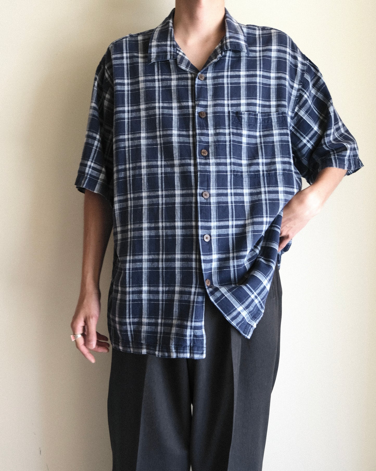 ARROW - Cotton Linen S/S Shirt
