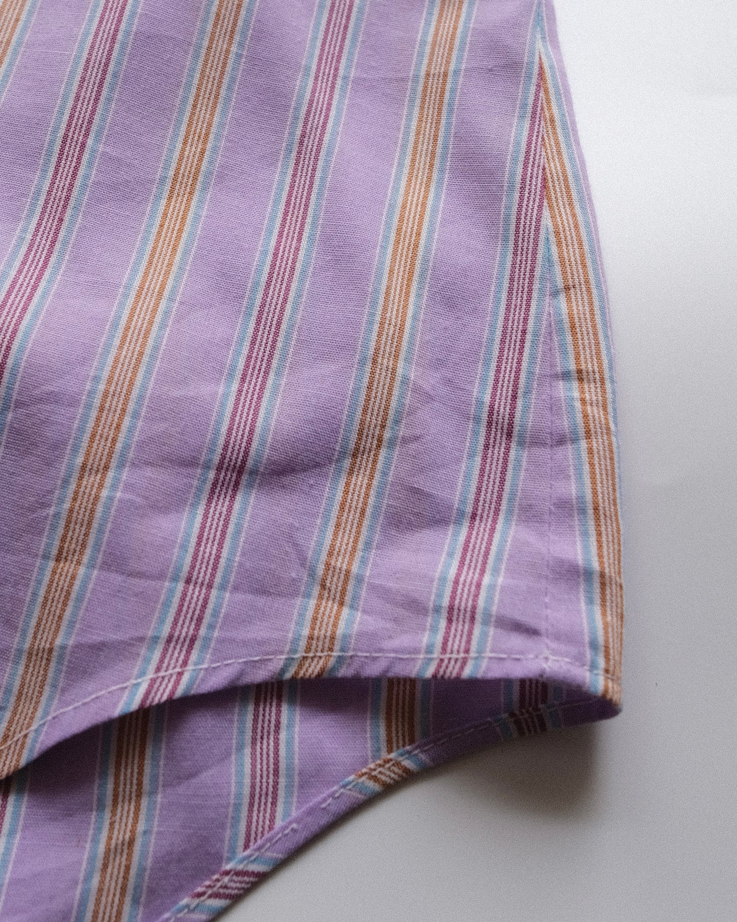 70s Vintage Stripe Short Sleeve Shirt