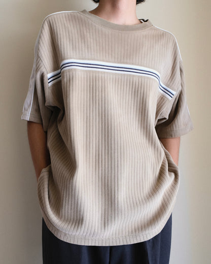 POINT ZERO - Cotton Ribbed Line T