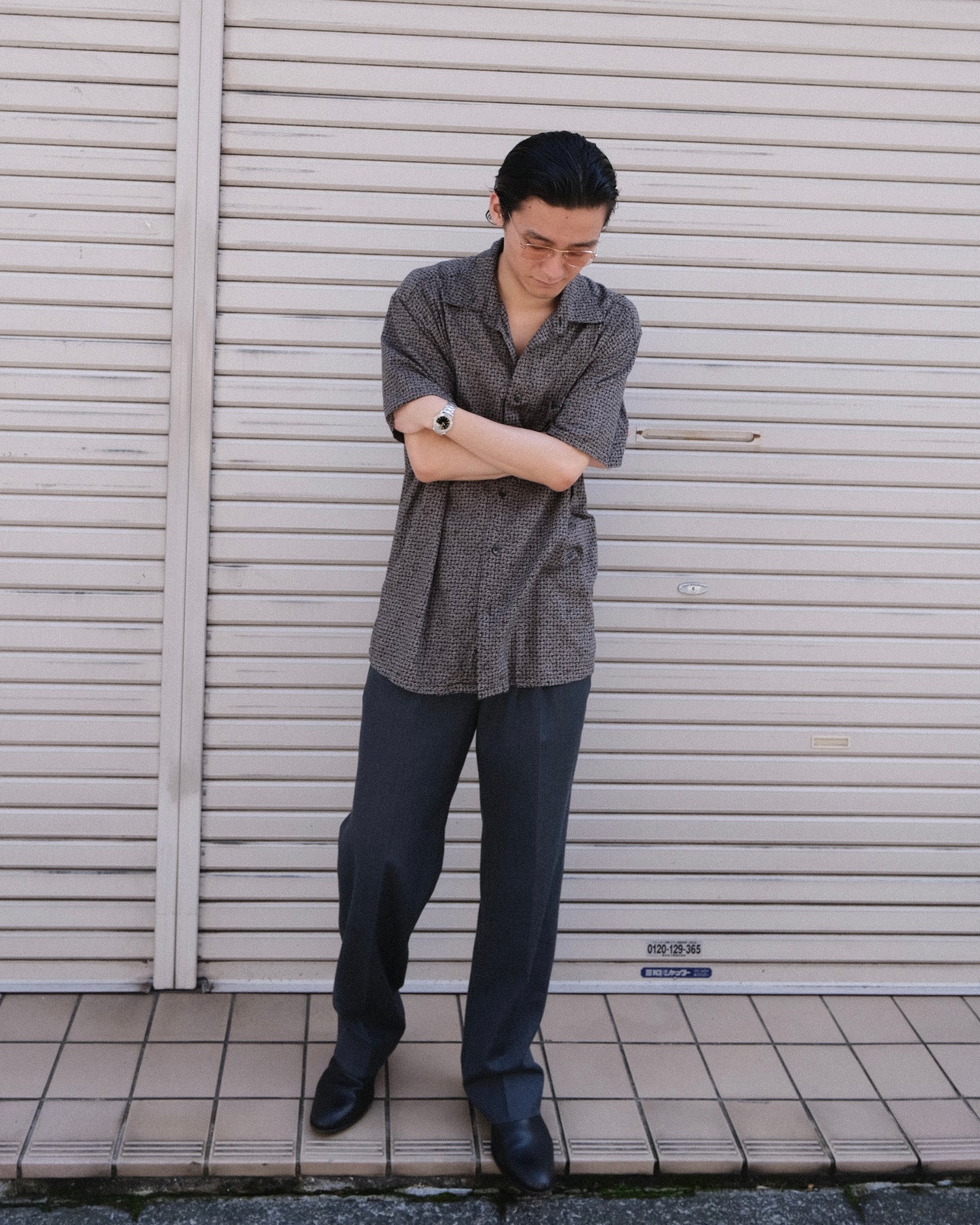 Slates - Cotton Rayon Blend Shirt