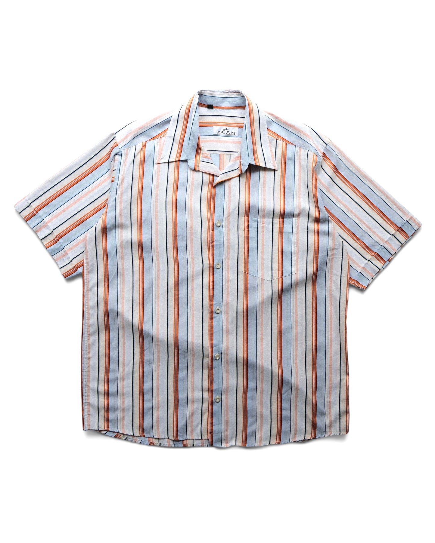 ESCAPE - Multi Stripe Short Sleeve Shirt