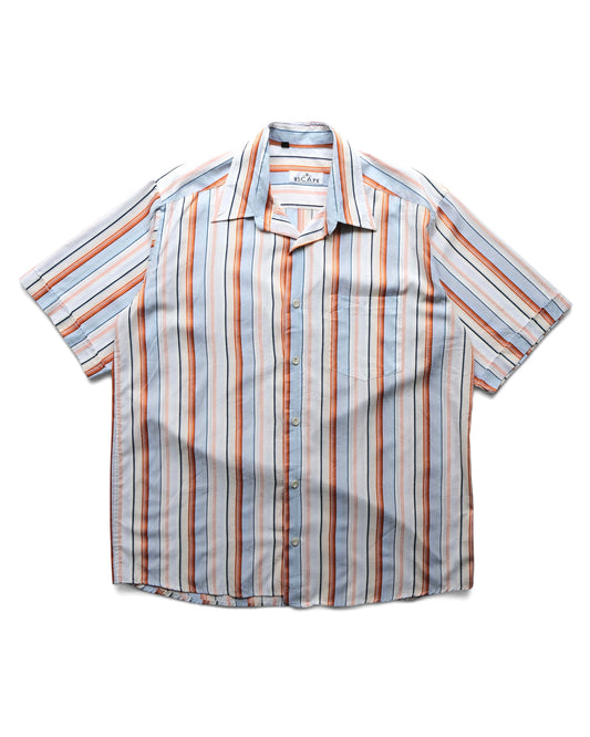ESCAPE - Multi Stripe Short Sleeve Shirt
