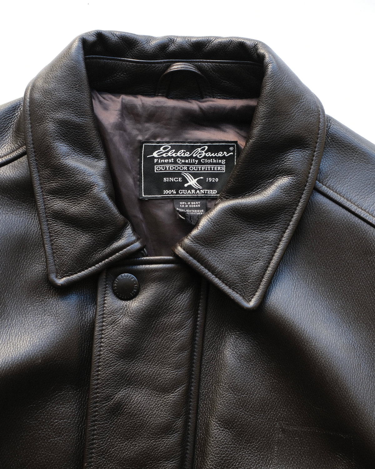 Eddie Bauer - Leather Blouson