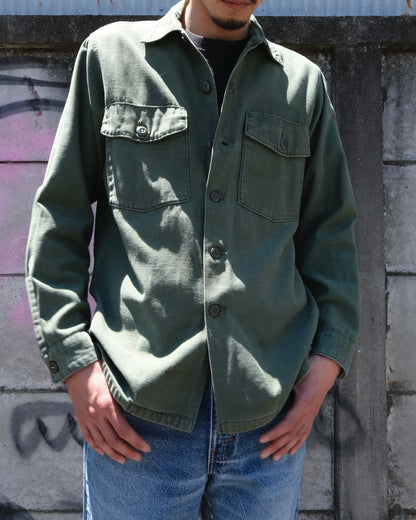 Cotton Satten Military Shirt