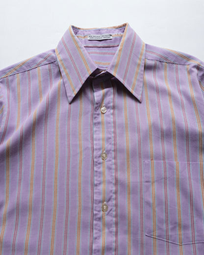 70s Vintage Stripe Short Sleeve Shirt