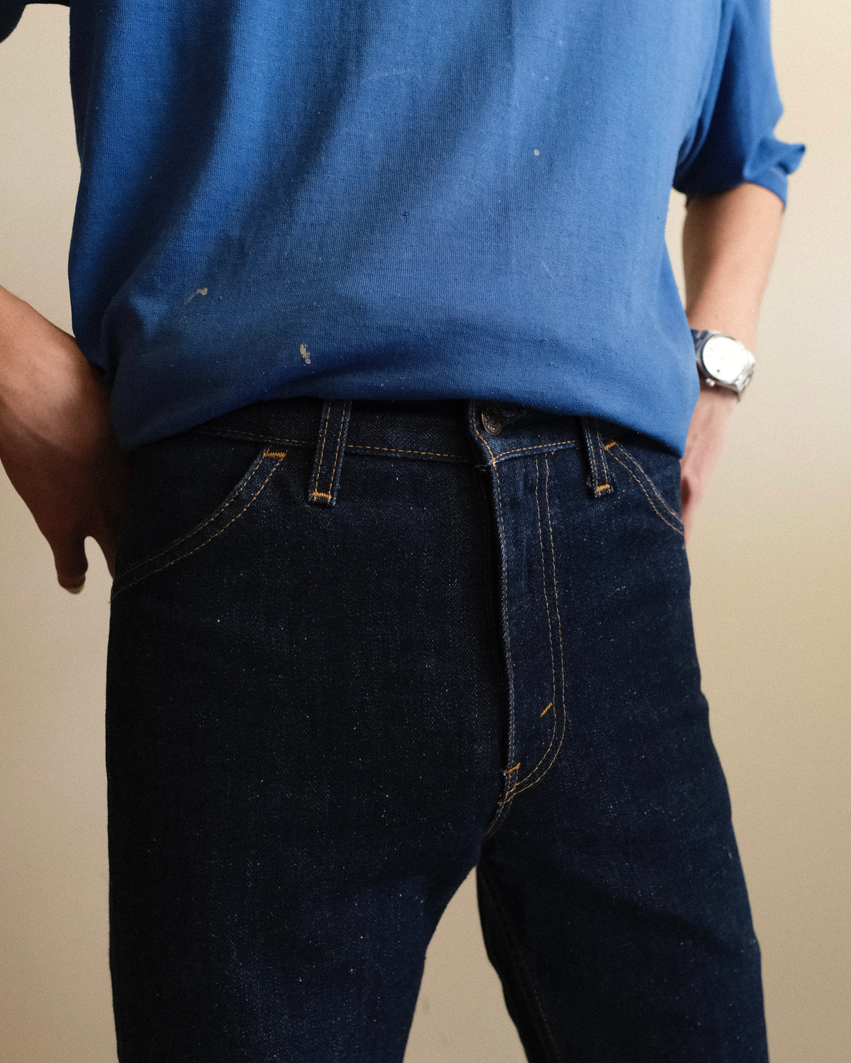 76. Levi's 646 Bell Bottom Denim Pants