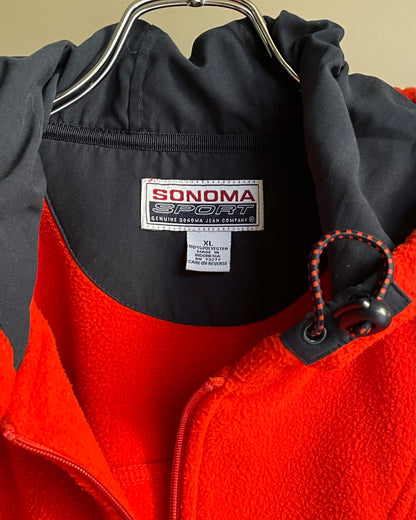 90's~00's SONOMA SPORT "Fleece Foodie"