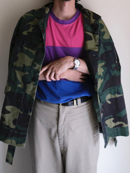 90s Bass Pro Shops Outdoors - Woodland Camo Field Jacket