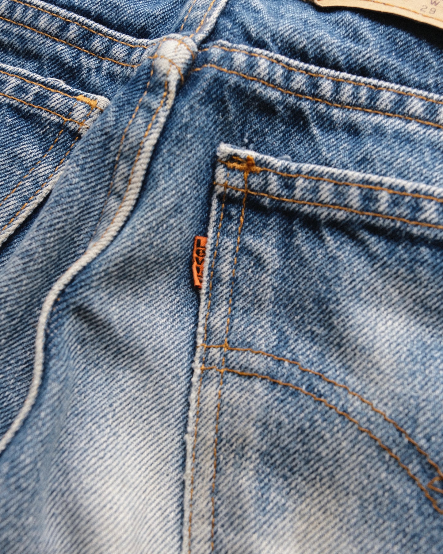 45. Levi's 506 STUDENT Straight Denim Pants / W29 L34