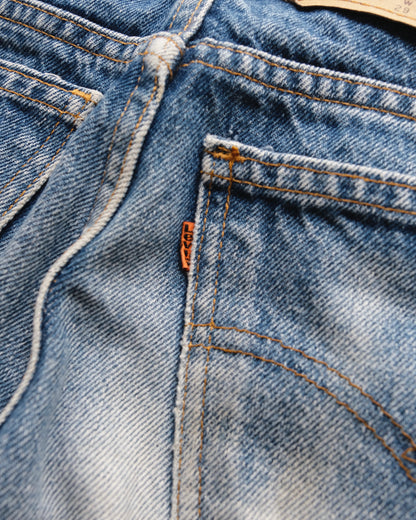 45. Levi's 506 STUDENT Straight Denim Pants / W29 L34