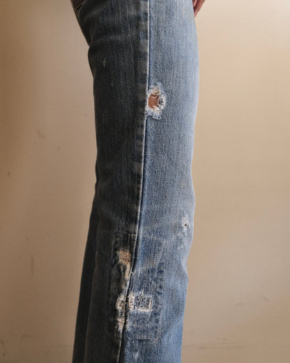 70. Levi's 646 Bell Bottom Denim Pants