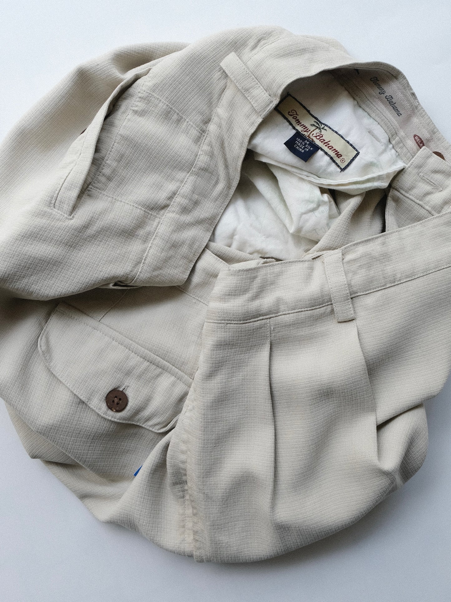 Tommy Bahama - 2 Tuck Silk Shorts