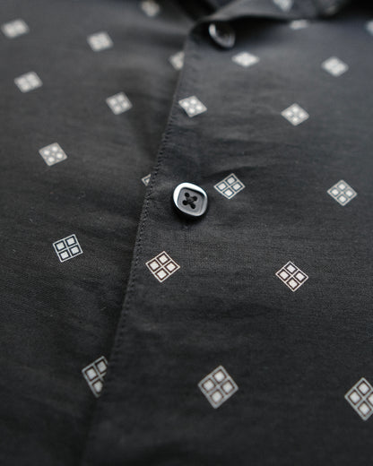 90s AXIST - Silk Open Collar Shirt