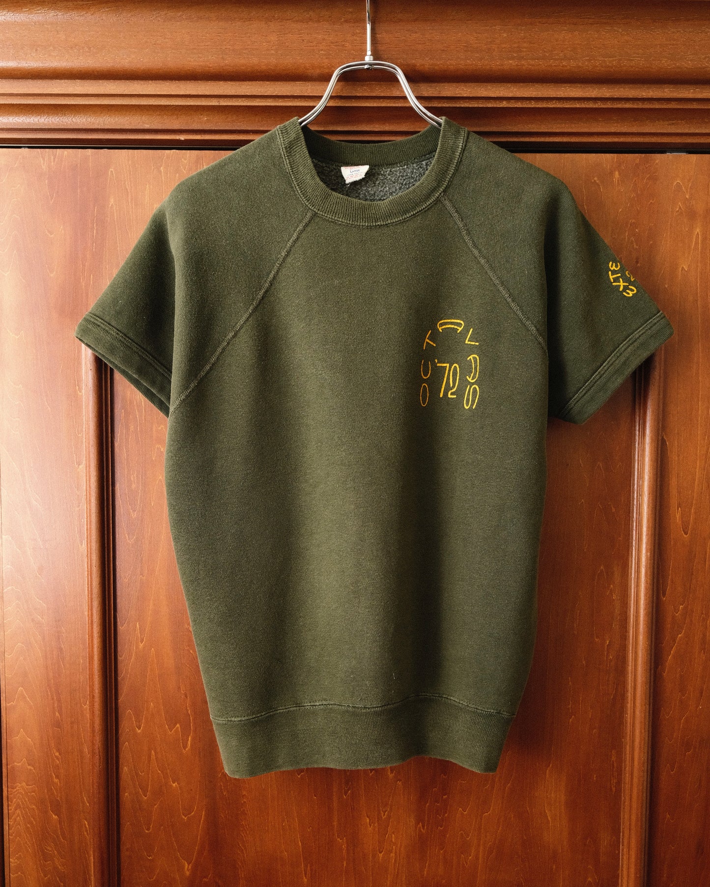 60s Champion - "OCTALAS '72" s/s Raglan Sweatshirt