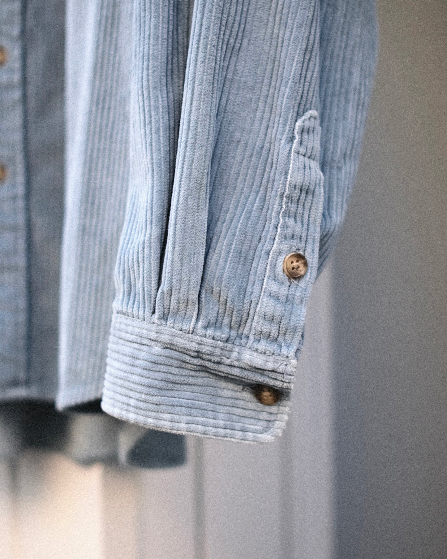 Light Blue Corduroy Shirt