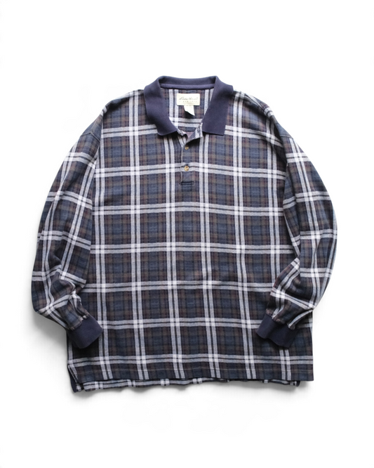 Eddie Bauer - Check Cotton Knit Polo