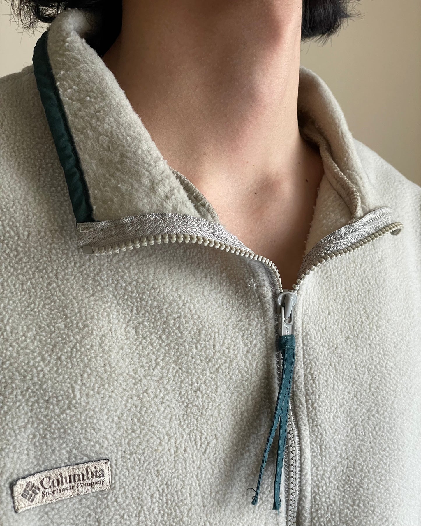 90s Columbia "Half Zip Fleece"