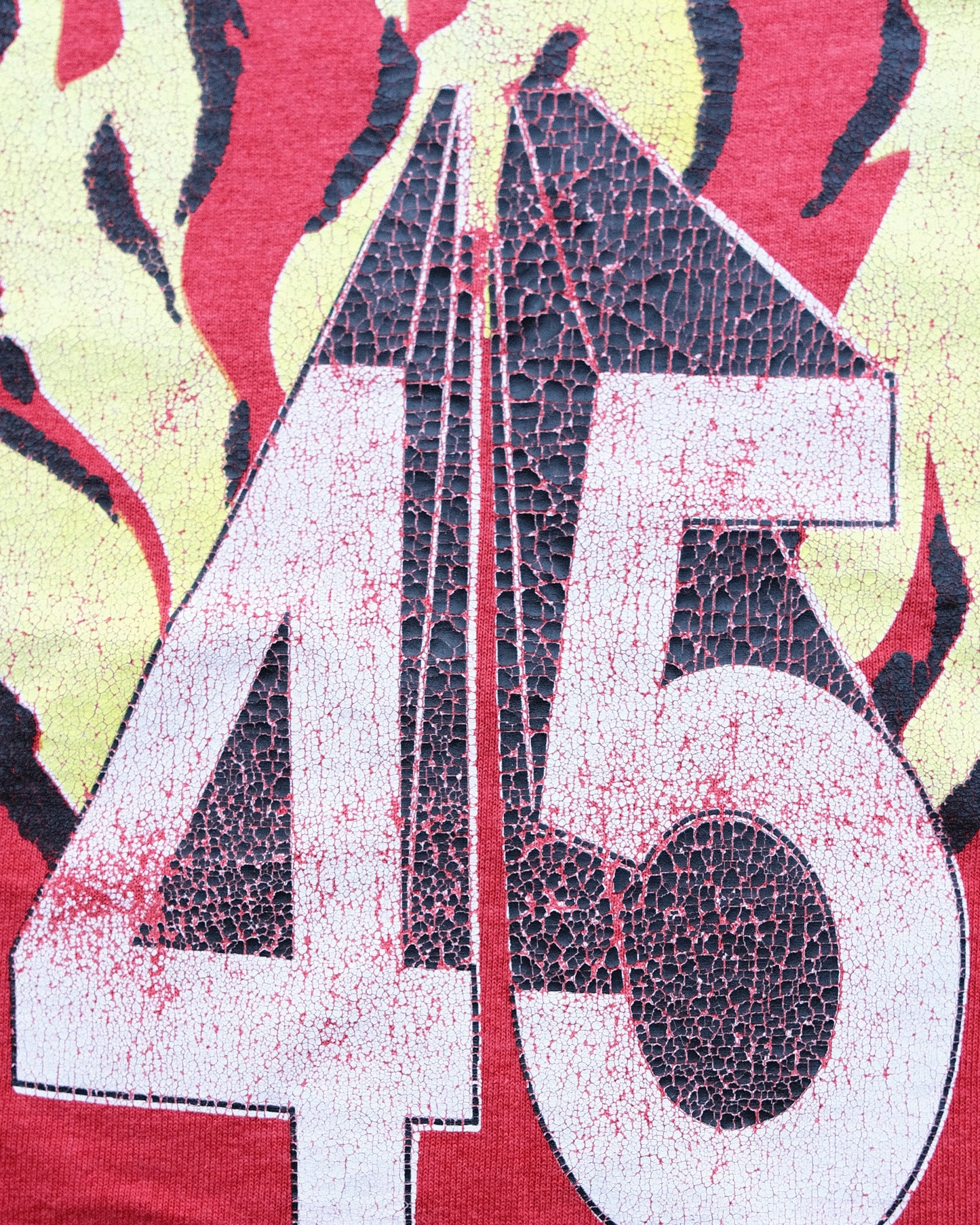 90s SCREEN STARS BEST - 1992 Bonfire 45th Anniversary Print Tee