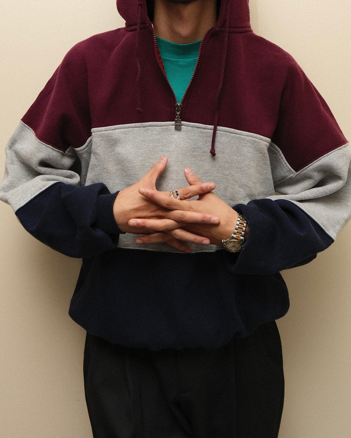 Russell - Half Zip Foodie made in usa