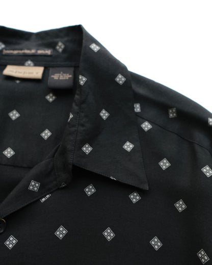 90s AXIST - Silk Open Collar Shirt