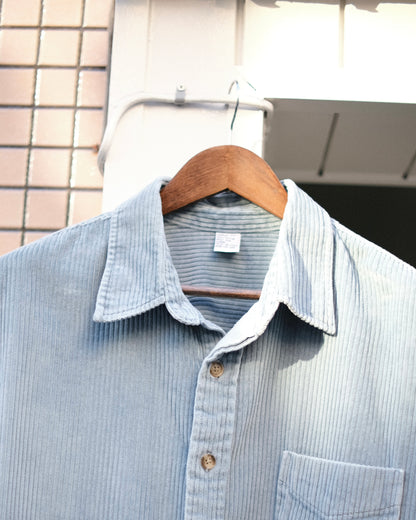 Light Blue Corduroy Shirt