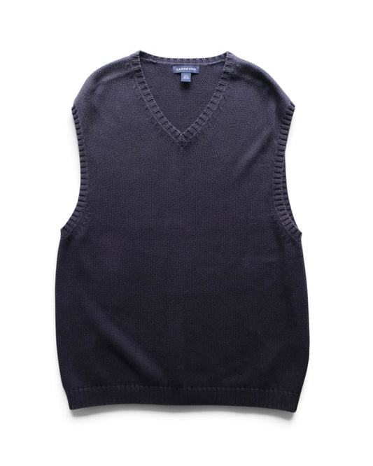 Lands'End - Cotton Knit Vest
