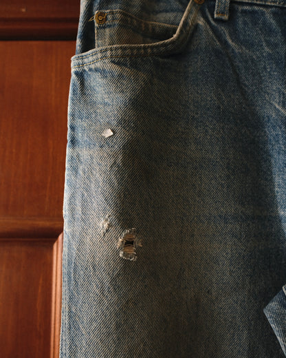 80's Lee - 202 0343 Denim Pants Made in USA