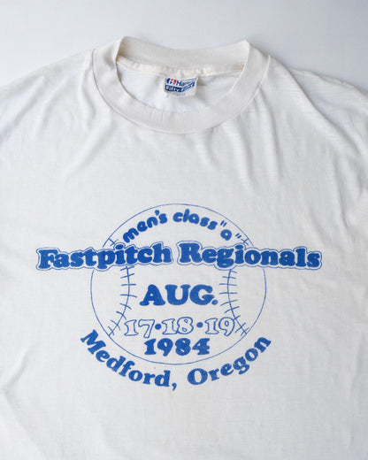 80s Hanes - Fastpitch Regionals Baseball Tee