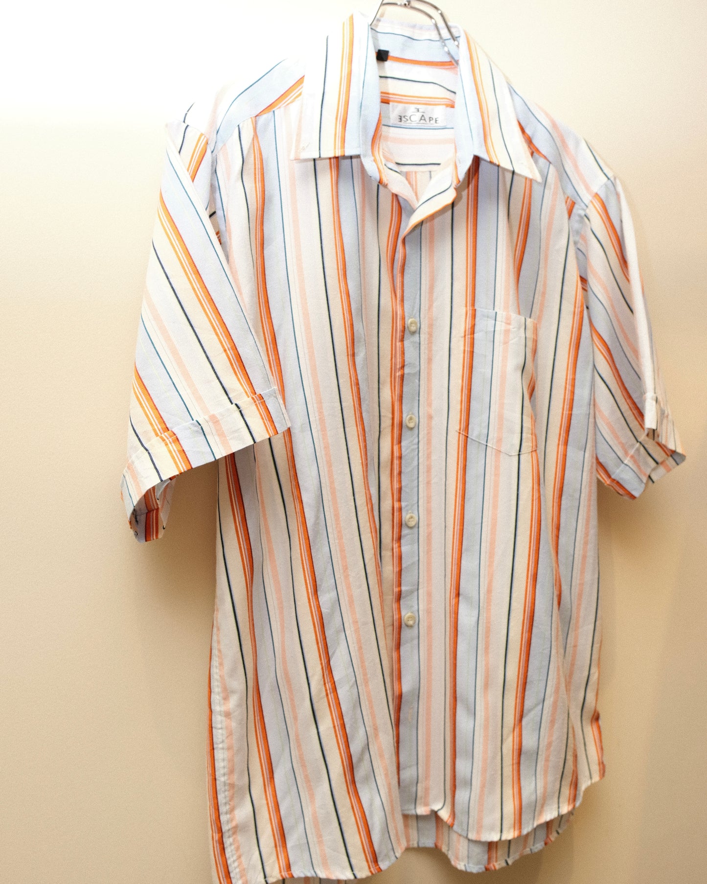 ESCAPE - Multi Stripe Short Sleeve Shirt