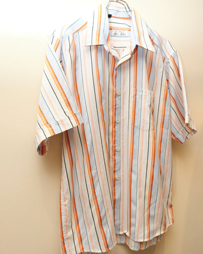 ESCAPE - Multi Stripe Short Sleeve Shirt