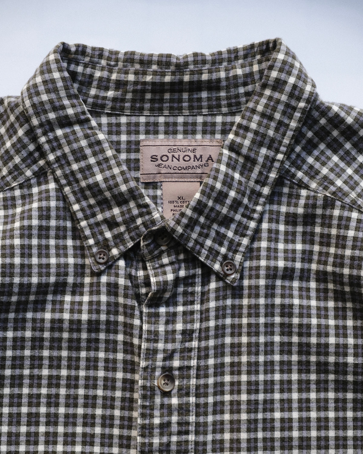 SONOMA - Cotton Cheak Shirt