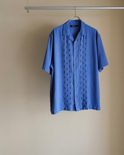 Nat Nast - Open Collar Rayon Shirt