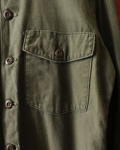 Cotton Satten Military Shirt