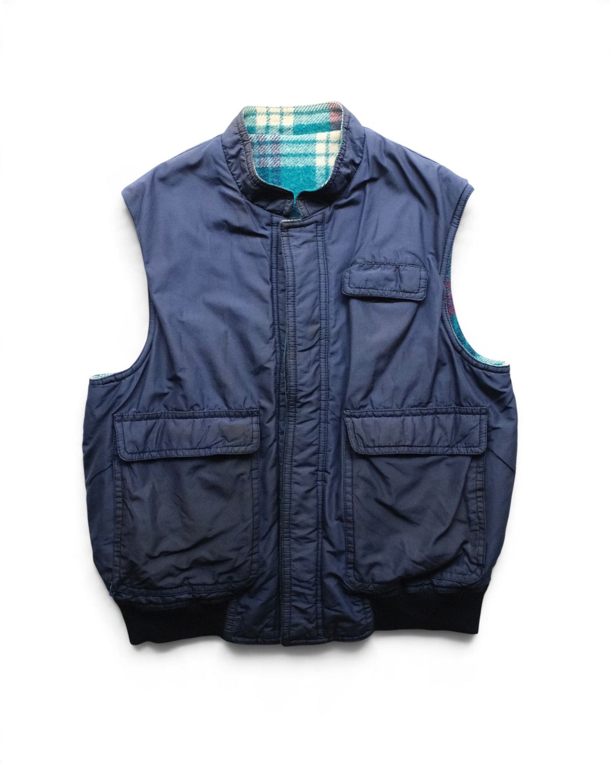 Merona Sport - Reversible Wool Check
Utility Vest