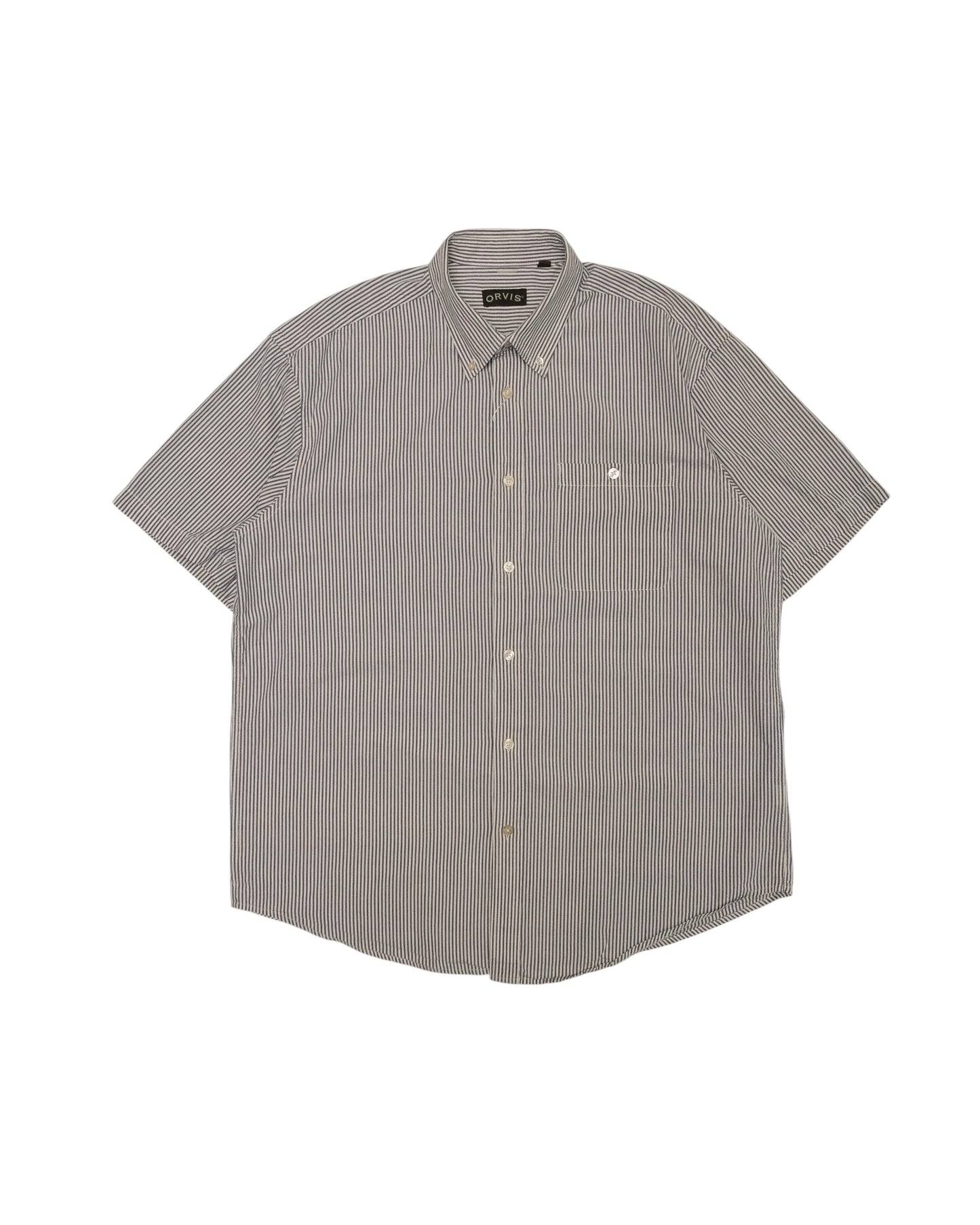 ORVIS - Stripe Seersucker Short Sleeve Shirt