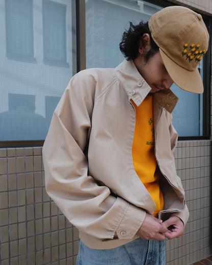 Stand Collar Swing Top Jacket