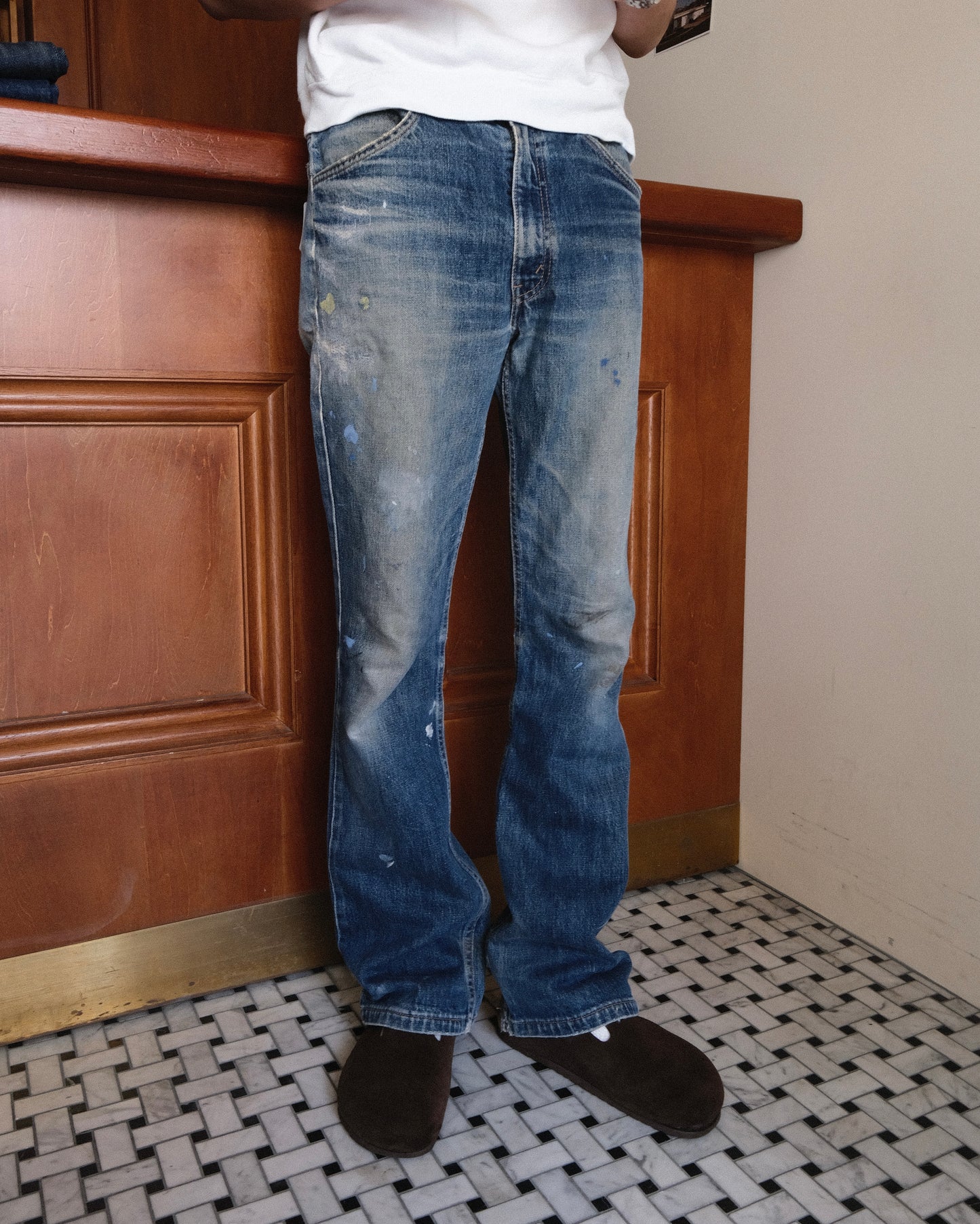 60. Levi's 646 Bell Bottom Denim Pants
